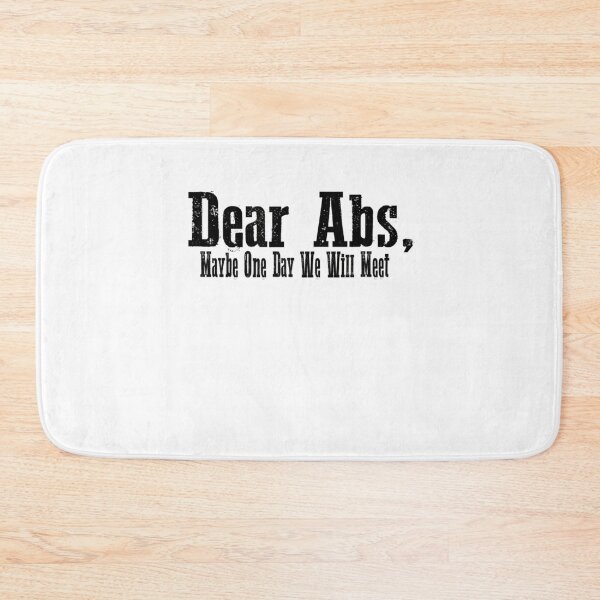 Item preview, Dear Abs, Maybe One Day We Will Meet designed and sold by hassan-tee.
