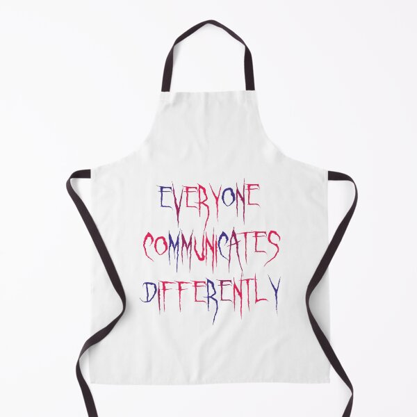 Item preview, Everyone Communicate Differently funny Colorful Design Perfect Great Awareness Quote For Everyone designed and sold by pedrored369.