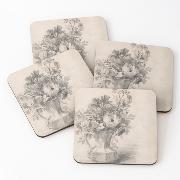 Item preview, Vintage Flowers - John Constable "Flowers in a Pitcher" designed and sold by FineArtLover.