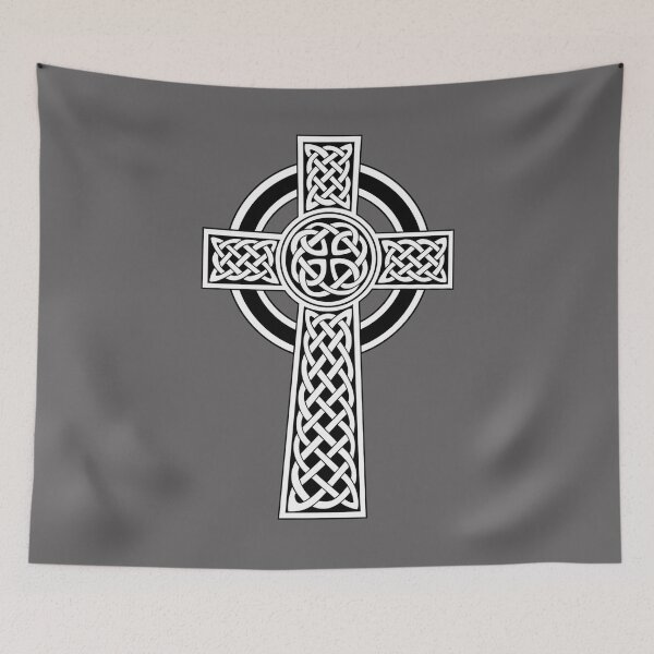 Item preview, Black and White Celtic Cross designed and sold by Edpod.