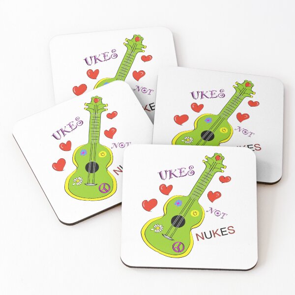 Item preview, Ukes not nukes designed and sold by redraiph.