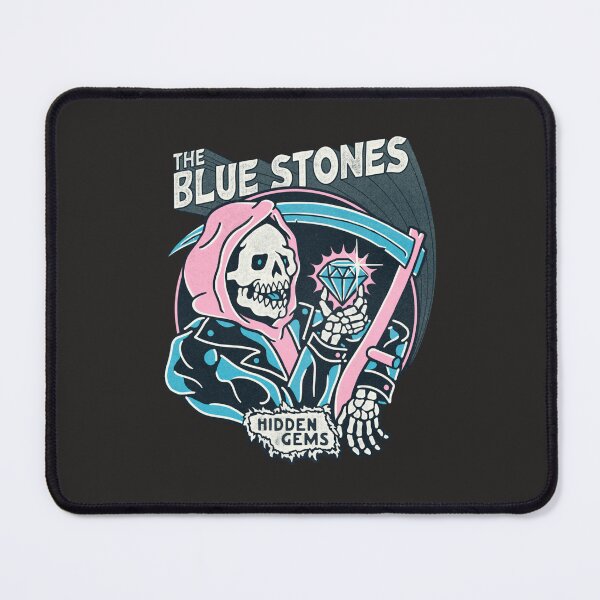 Item preview, The blue stones - Hidden Gems - logo Sticker designed and sold by MariusGemke.
