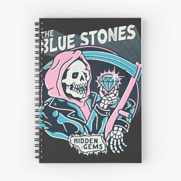 Item preview, The blue stones - Hidden Gems - logo Sticker designed and sold by MariusGemke.