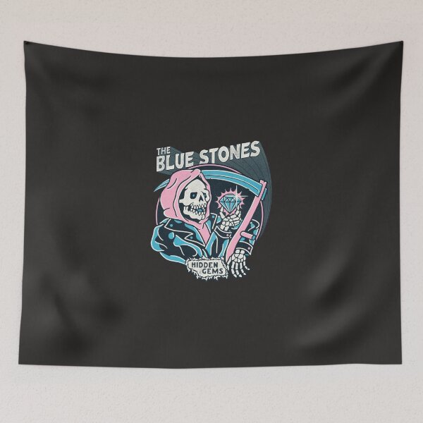 Item preview, The blue stones - Hidden Gems - logo Sticker designed and sold by MariusGemke.