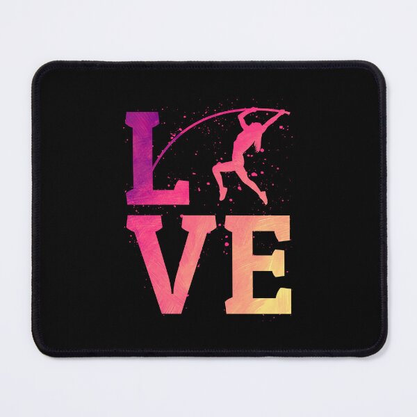 Item preview, Pole Vault Vaulting Jumping High Jump Athletics Colorful designed and sold by TastefulTees.