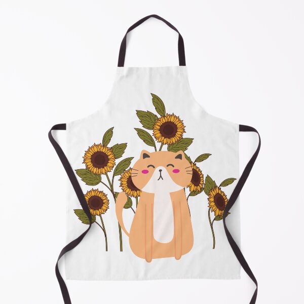 Item preview, You are my sunshine cat sunflower - Cat Art designed and sold by Mintminz.