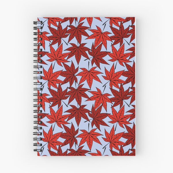 Item preview, Red maple leaves pattern designed and sold by ProfiTrollka.