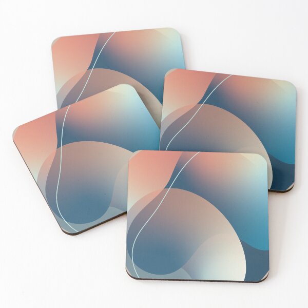 Item preview, Abstract Art Organic Shaped Gradient designed and sold by gamboling.