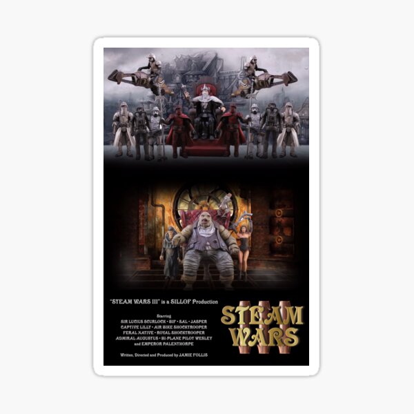 Steam Wars Vol III Sticker