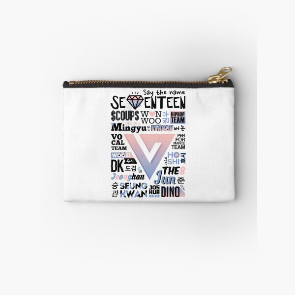 Item preview, SEVENTEEN Font Collage ver. 2 (Rose Quartz & Serenity) designed and sold by skeletonvenus.