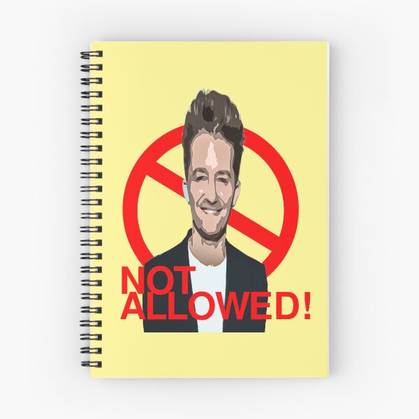 Item preview, Not allowed matthew morrison ! designed and sold by ABHI-ART.