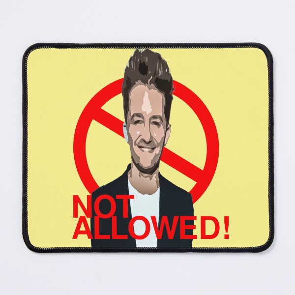 Item preview, Not allowed matthew morrison ! designed and sold by ABHI-ART.