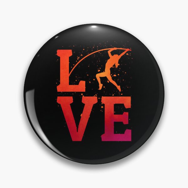 Item preview, Pole Vault Vaulting Jumping High Jump Athletics Colorful designed and sold by TastefulTees.