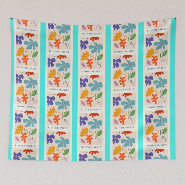 Item preview, Flower Market Rainbow   designed and sold by ArtisticaPrintT.