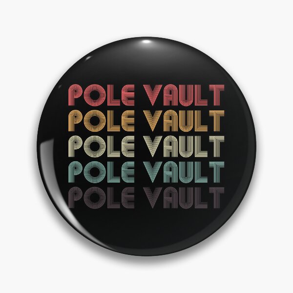 Item preview, Pole Vault Vaulting Jumping High Jump Athletics Vintage Retro designed and sold by TastefulTees.