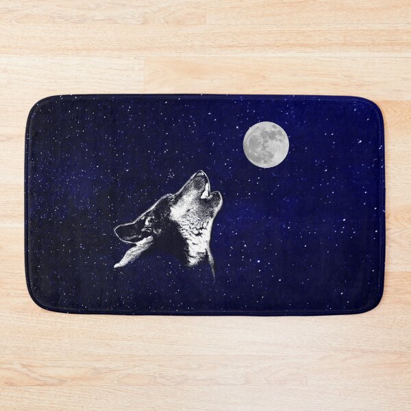 Item preview, WOLF HOWLING AT THE MOON - SOMETIMES WORDS ARE NOT ENOUGH designed and sold by Danicus666.