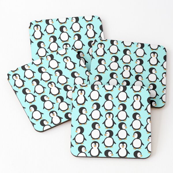 Item preview, cute penguins pattern designed and sold by gabrielpastor.