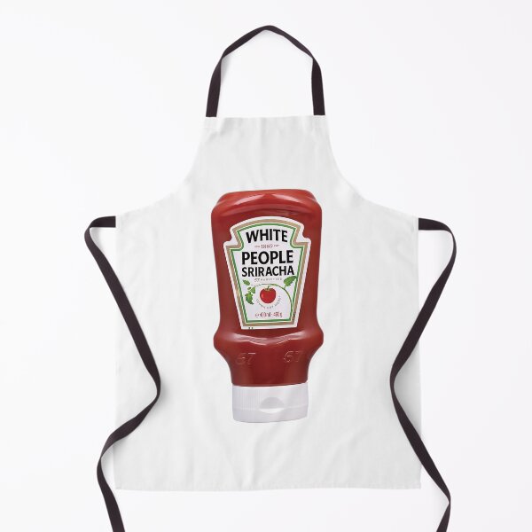 Item preview, White People Sriracha (Ketchup Bottle) designed and sold by sanseffort.