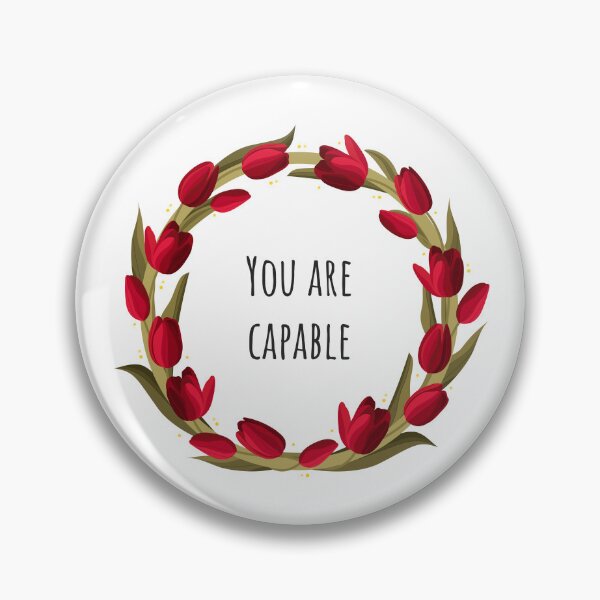 Item preview, You Are Capable designed and sold by mkozll.