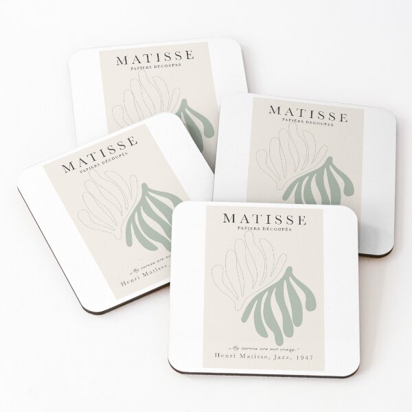 Item preview, Henri Matisse Flower Paper Decoupes Art Green Matisse Cutout_s   designed and sold by ArtisticaPrintT.