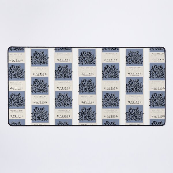 Item preview, Henri Matisse Flower. Paper Decoupes Art Blue, Matisse Cutout_s2 designed and sold by ArtisticaPrintT.