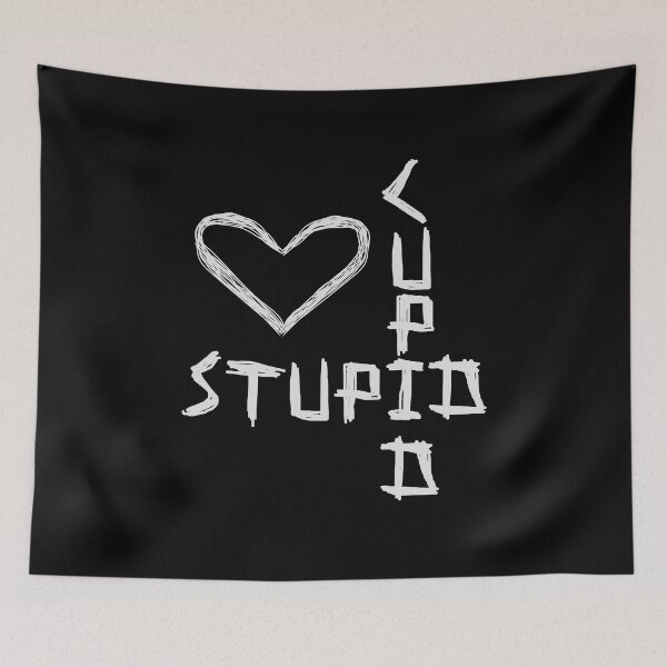 Item preview, Stupid Cupid Grey designed and sold by LightNoirDesign.