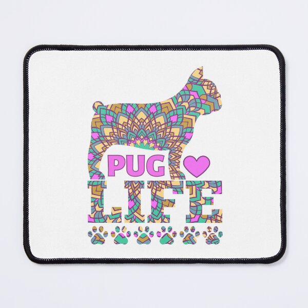 Item preview, Colorful Pug Life designed and sold by momofdoggos.