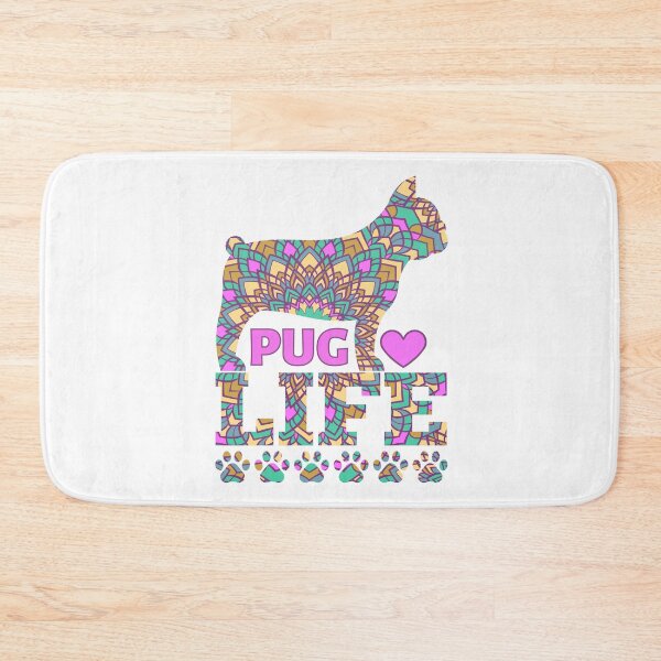 Item preview, Colorful Pug Life designed and sold by momofdoggos.