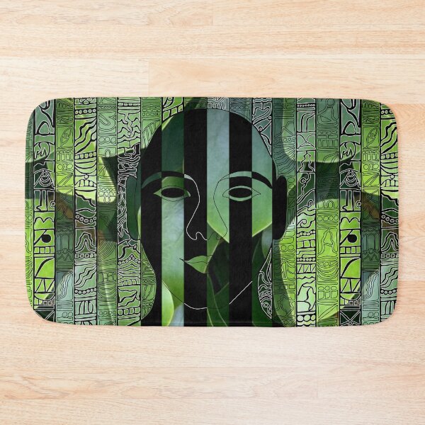 Item preview, Modern Tribal Greenman Design designed and sold by Curraleigh Crafts.