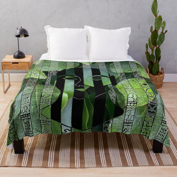 Item preview, Modern Tribal Greenman Design designed and sold by Curraleigh Crafts.