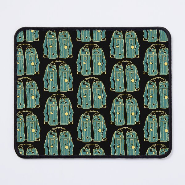 Item preview, Jean Jacket - Variant 1 - Blue/Yellow  designed and sold by Karissa Harbridge.