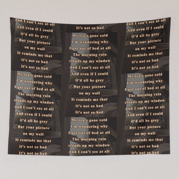 Item preview, Thank you lyrics designed and sold by TheMillusion.