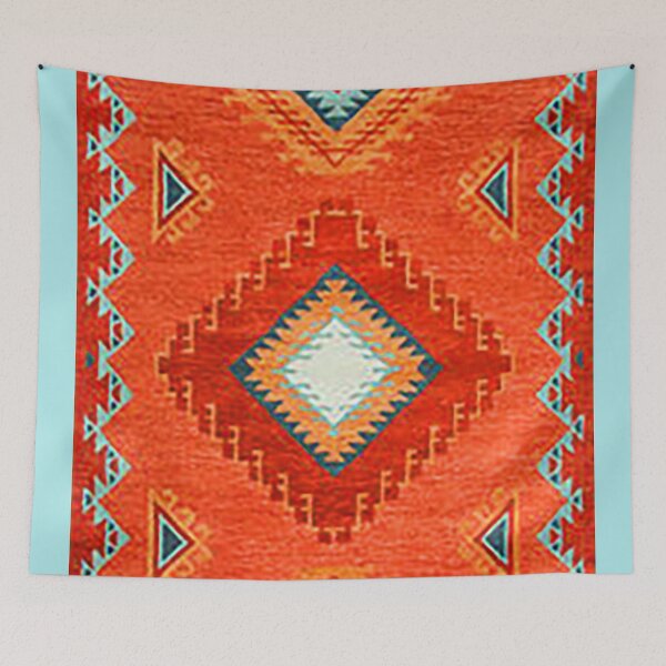 Item preview,  navajo blanket,southwestern art,native american art,indian art,arizona,dessert,geometric pattern,bow and arrows,cowboys and indians,indigenous art,tribe,teepee,tom keys designed and sold by Nostrathomas66.