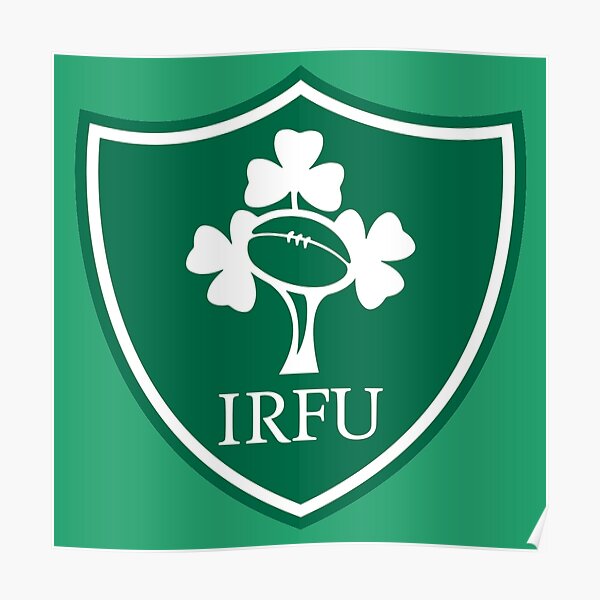 "Irish Rugby Football Union" Poster for Sale by stuartk Redbubble