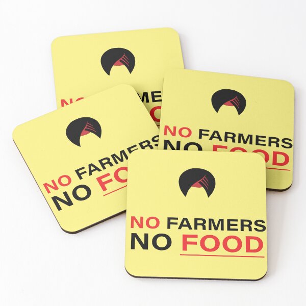 Item preview, No farmers no food (we support farmers protest) designed and sold by ABHI-ART.