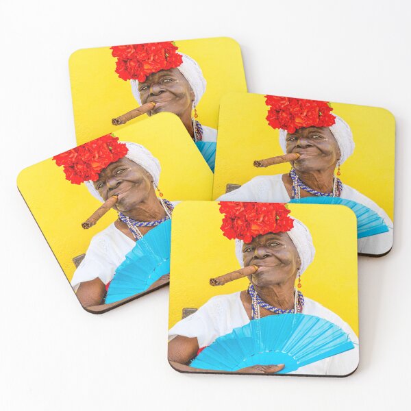 Item preview, Cuban Woman, Portrait With Cigar designed and sold by Paul Thompson Photography.