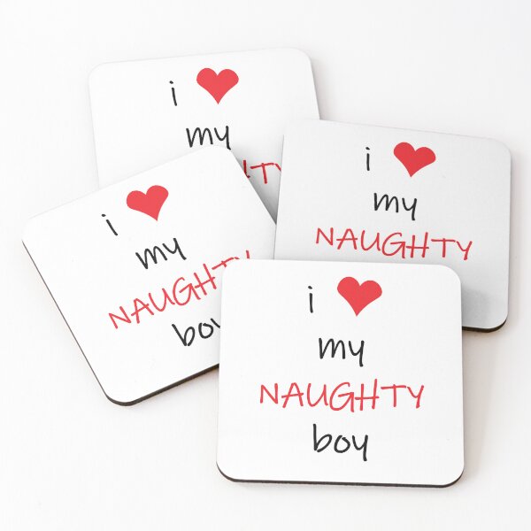 Item preview, I Love My Naughty Boy, Naughty Valentines, Funny Rude Happy Valentines Day designed and sold by HybrisStudio.