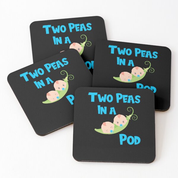 Item preview, Two Peas In A Pod Twin Boys designed and sold by ZiesMerch.