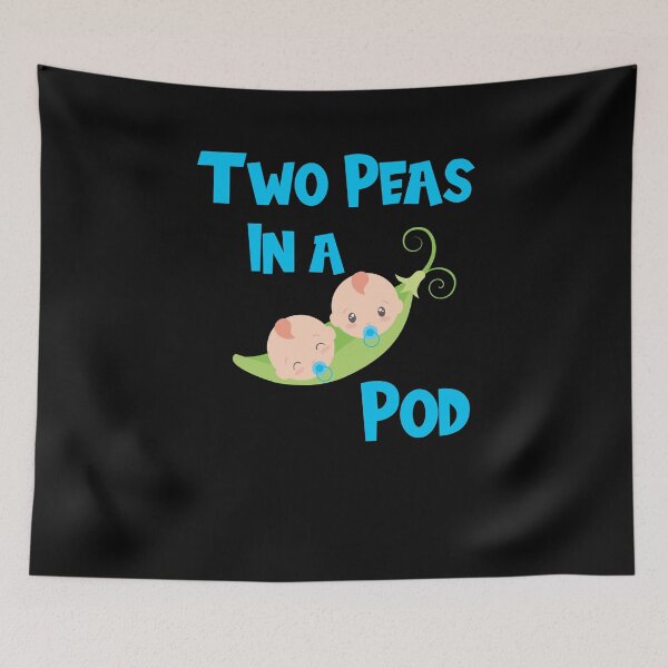 Item preview, Two Peas In A Pod Twin Boys designed and sold by ZiesMerch.
