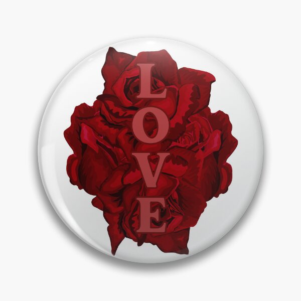 Item preview, LOVE RED ROSES VALENTINES DAY 2023 designed and sold by Mercurial Merkaba.