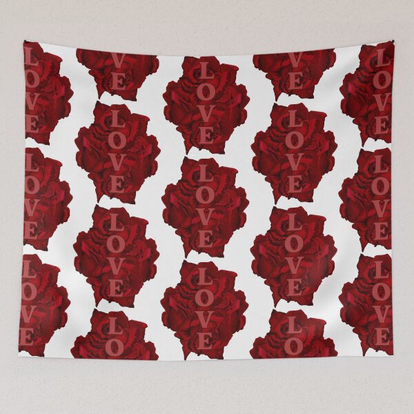 Item preview, LOVE RED ROSES VALENTINES DAY 2023 designed and sold by Mercurial Merkaba.