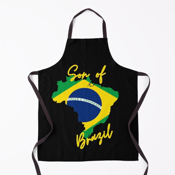 Item preview, Son of Brazil Map Flag designed and sold by NovawayDirect.
