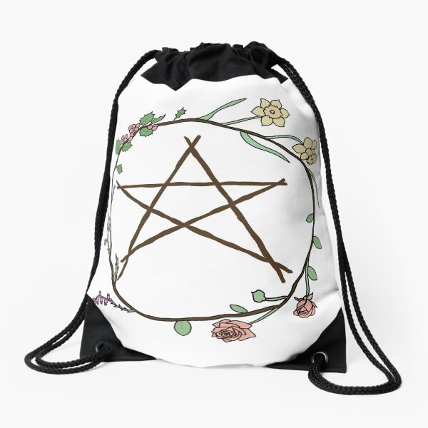 Item preview, Flower pentacle designed and sold by Becky-Marie.