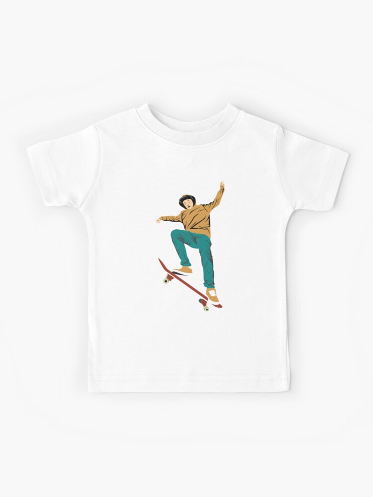 Skateboarder Skate | Kids T-Shirt