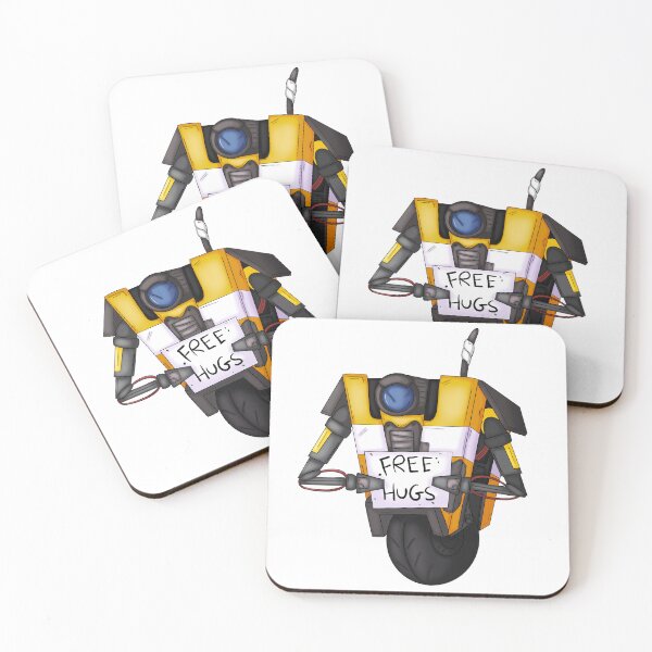 Item preview, Borderlands Free Hugs Claptrap designed and sold by CaptainShivers.