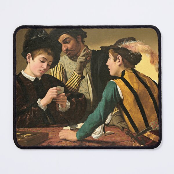 Item preview, The Cardsharps - Caravaggio designed and sold by brushandframes.