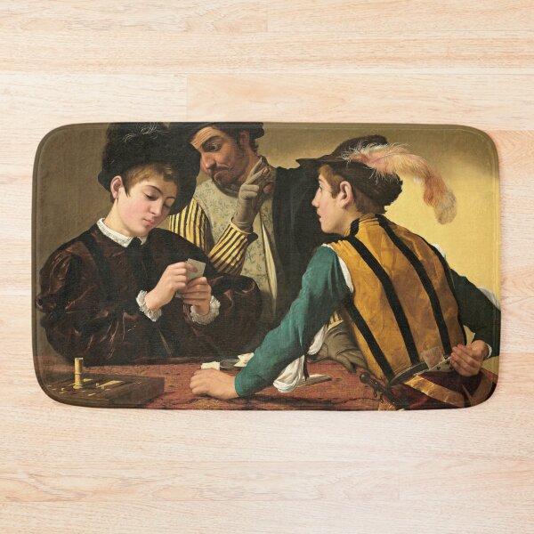 Item preview, The Cardsharps - Caravaggio designed and sold by brushandframes.