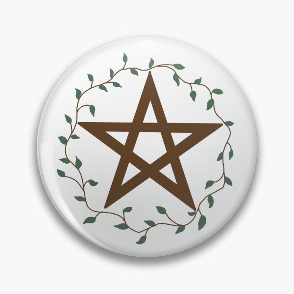 Item preview, Pentacle with vines designed and sold by Becky-Marie.