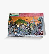 Street Art III Greeting Card