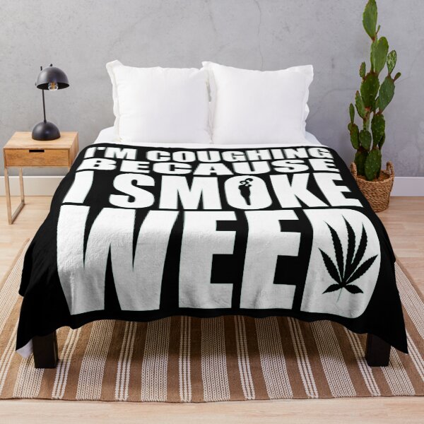 Item preview, Cough because I smoke weed designed and sold by ArtAndDesignA.
